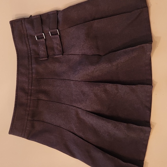 French Toast Gray Uniform Skirt With Shorts Underneath Size 8 Adjustable Waist - Picture 1 of 5